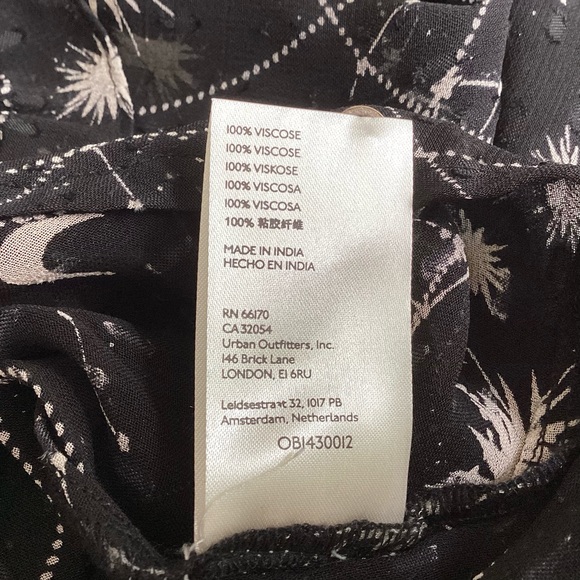 Anthropologie Celestial Puff Sleeve Top Med - Picture 10 of 13